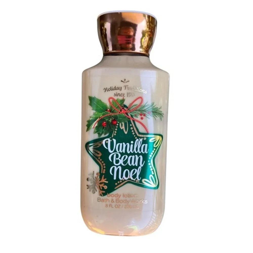 Bath & Body Works Vanilla Bean‎ Noel Body Lotion Holiday Traditions Lightly Used