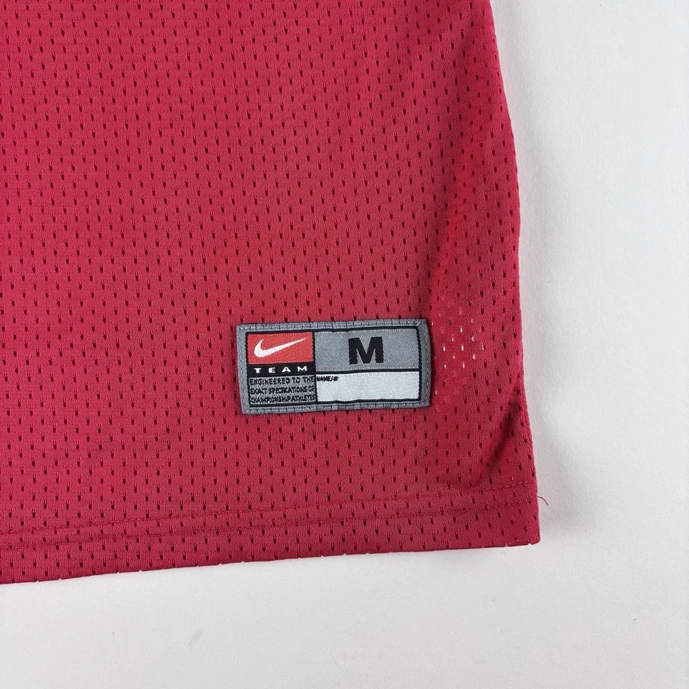Vintage Team Nike Ohio State Buckeyes Youth Medium Jersey Red Mesh Football