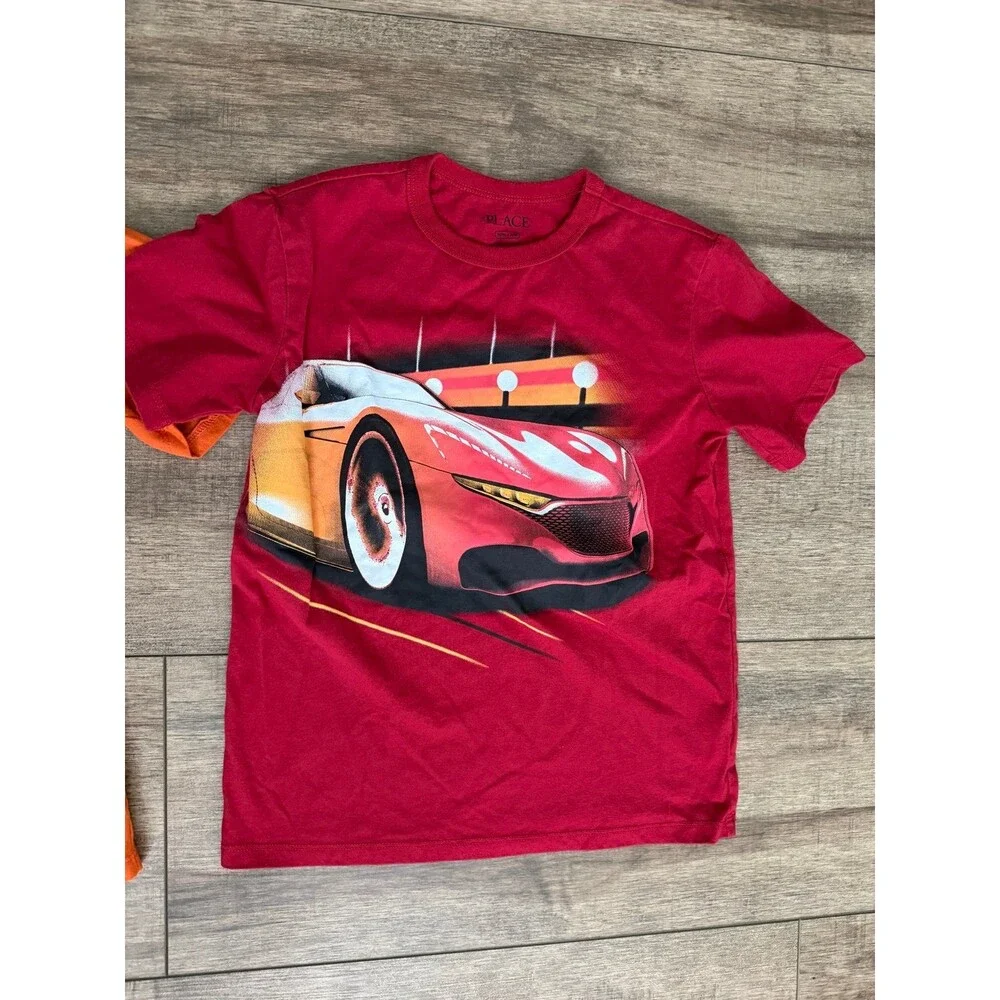 The Children’s Place vehicle t-shirts 7/8