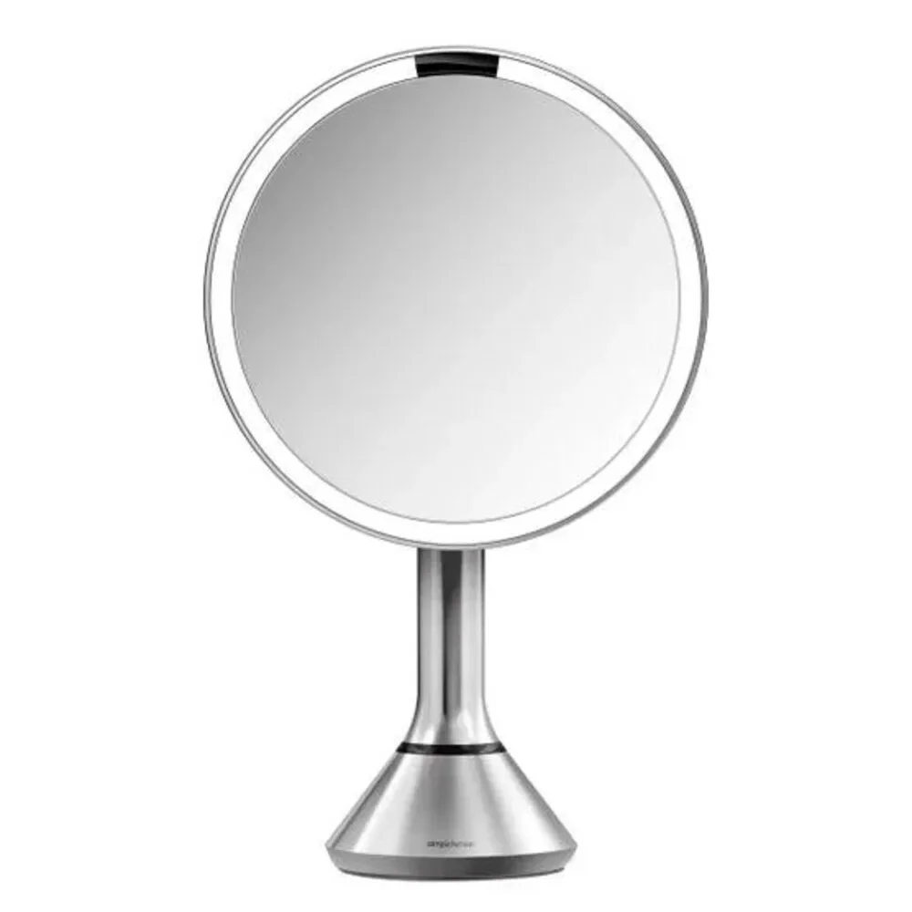 simplehuman 8” Round LED Sensor Mirror - Open Box