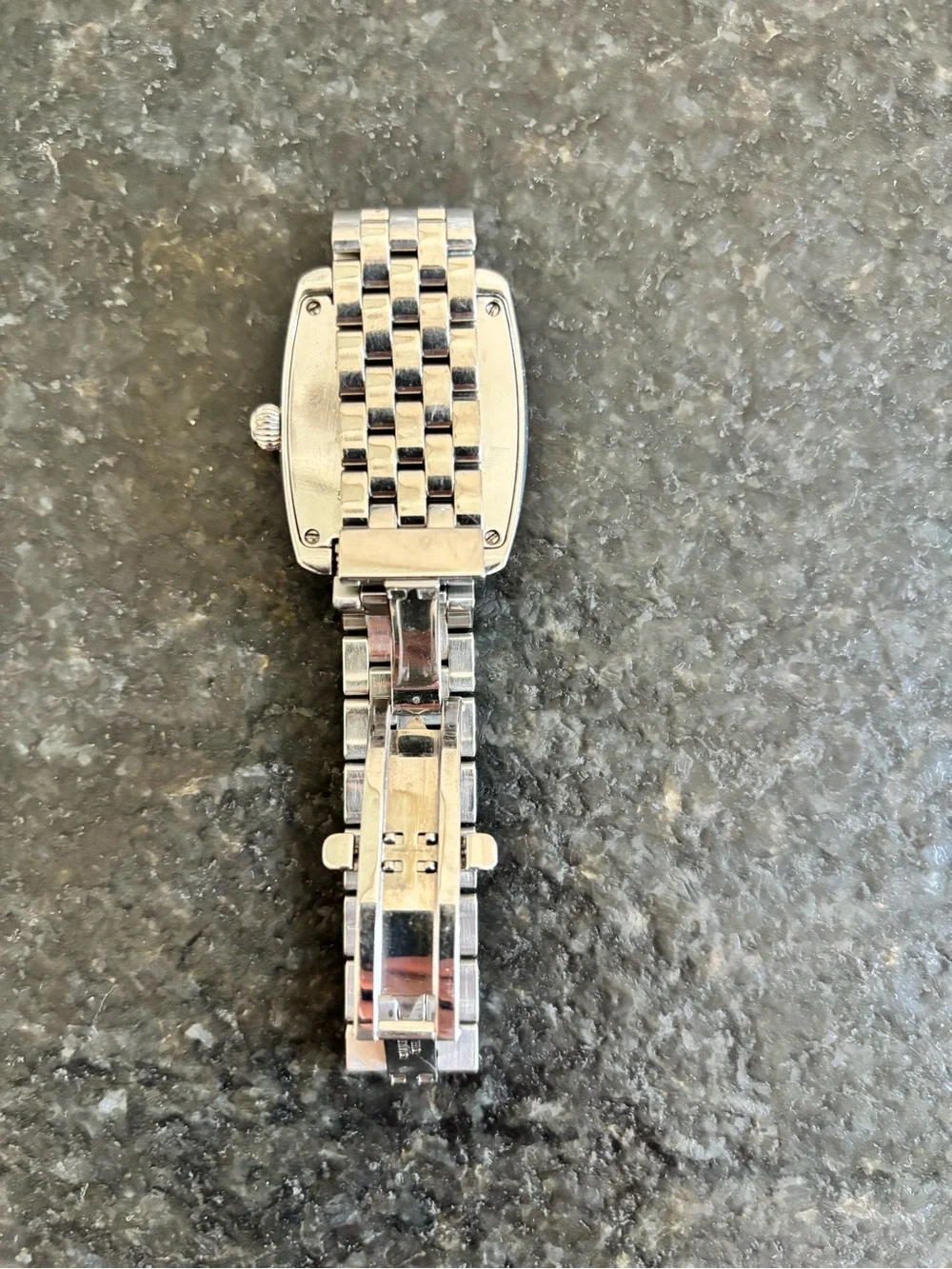 Michele Silver Tone Women's Bracelet Watch
