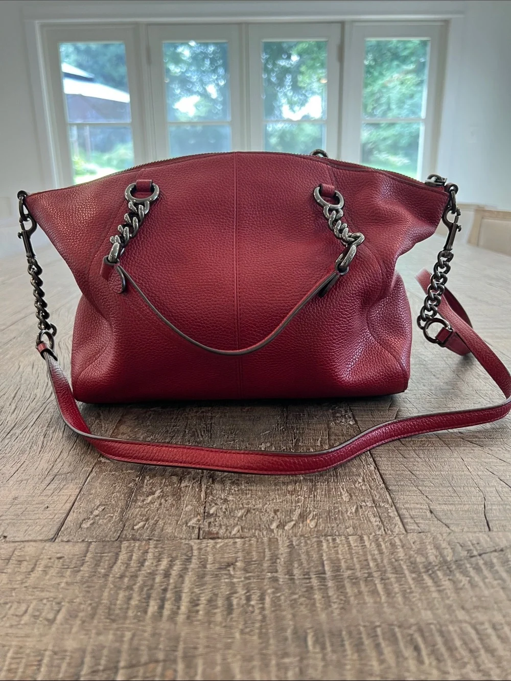 Coach shoulder satchel