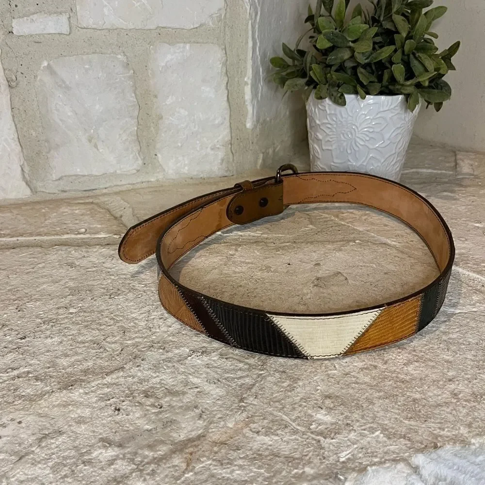 N/A buckle snakeskin unbranded