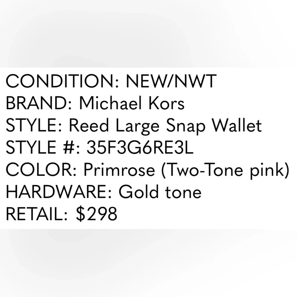 Michael Kors new nwt
