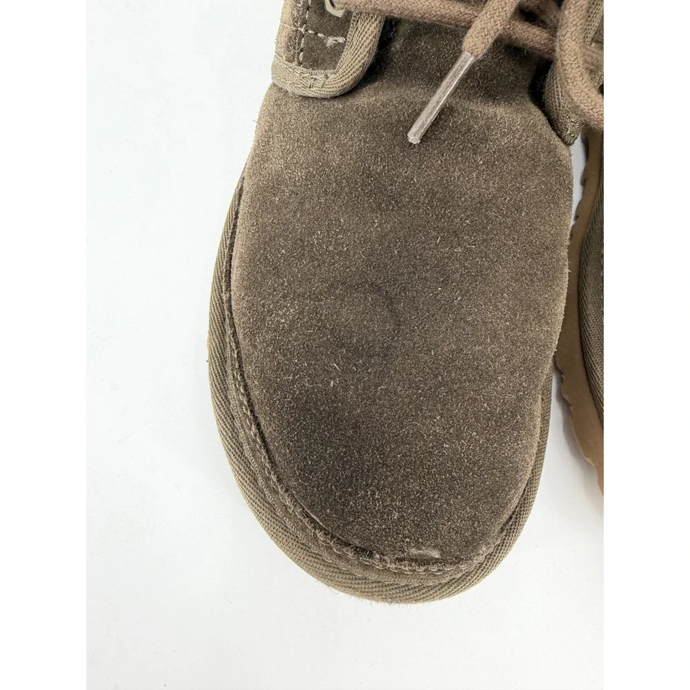 UGG Neumel Burnt Olive Suede Lace Up Chukka Boots 1094269 Womens 7