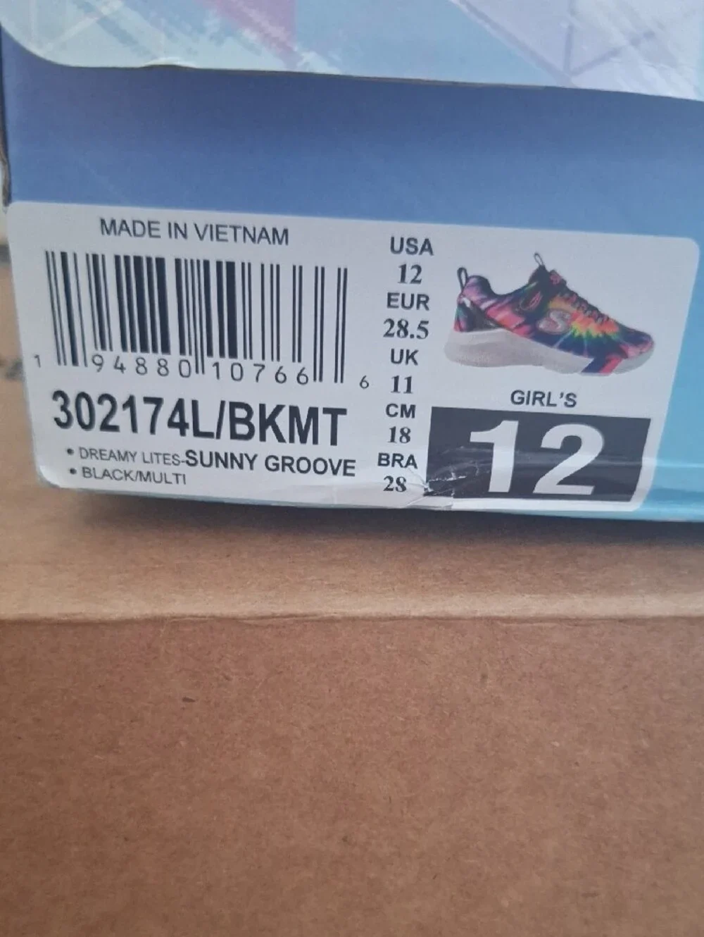Skechers vibrant tie