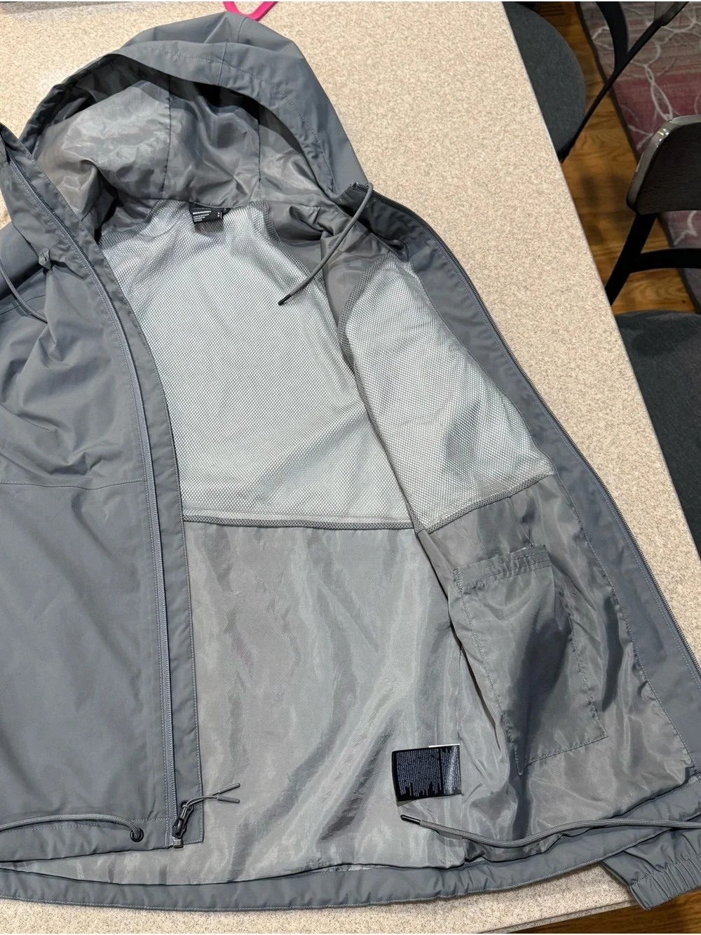 The North Face lightweight hooded