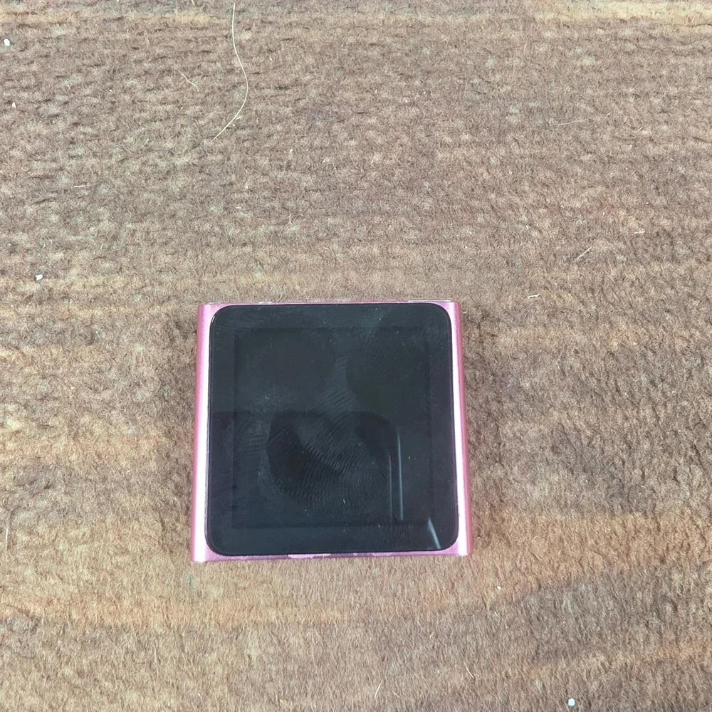Apple iPod Nano 6th Gen Media Player Pink Fair For Parts or Repair A1366