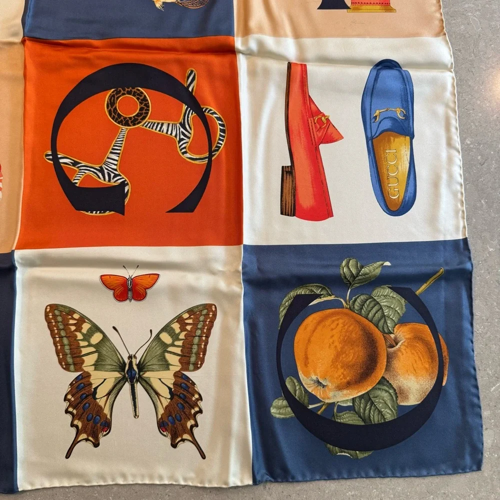 Gucci authentic silk