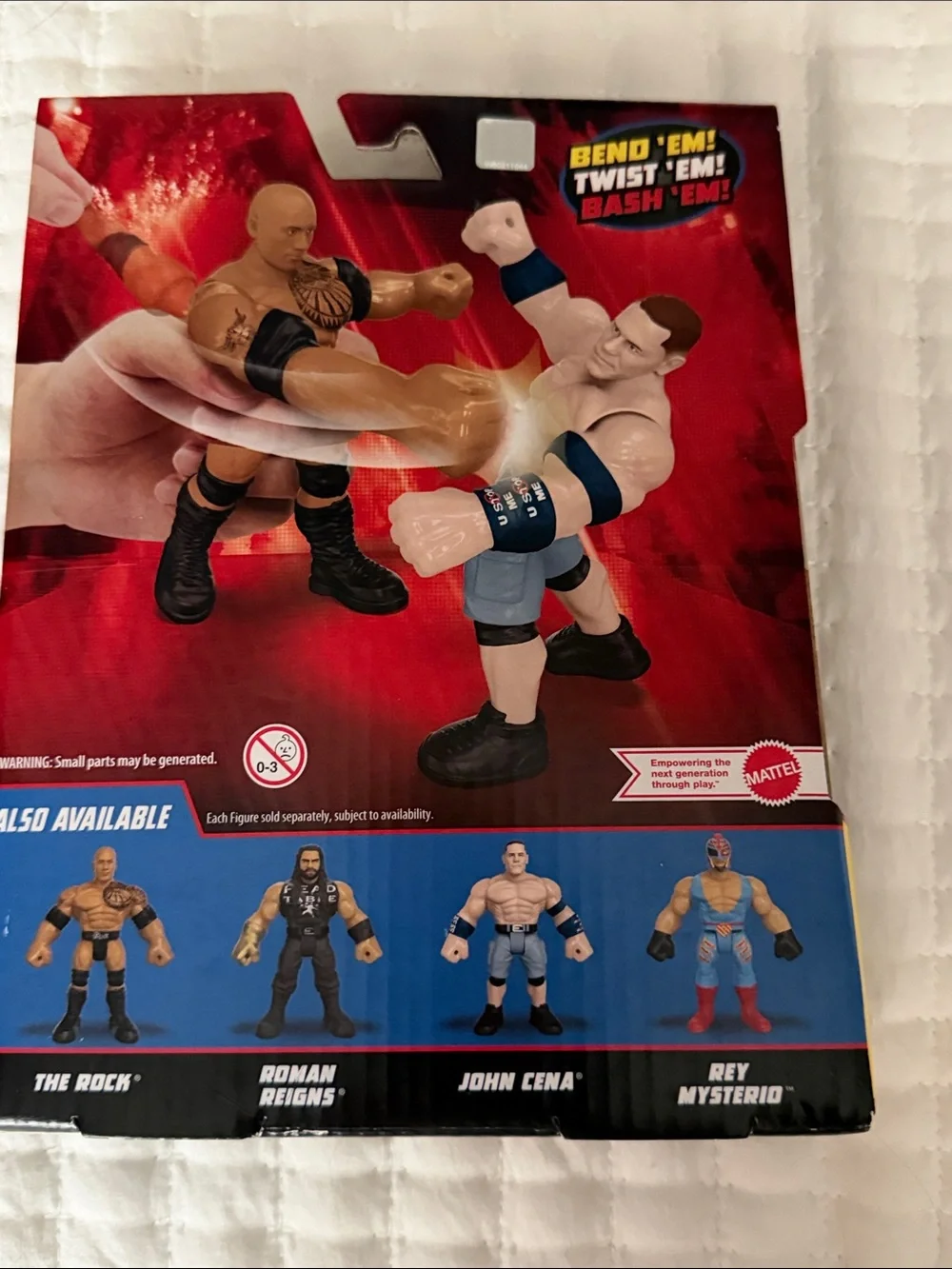 WWE rock bend