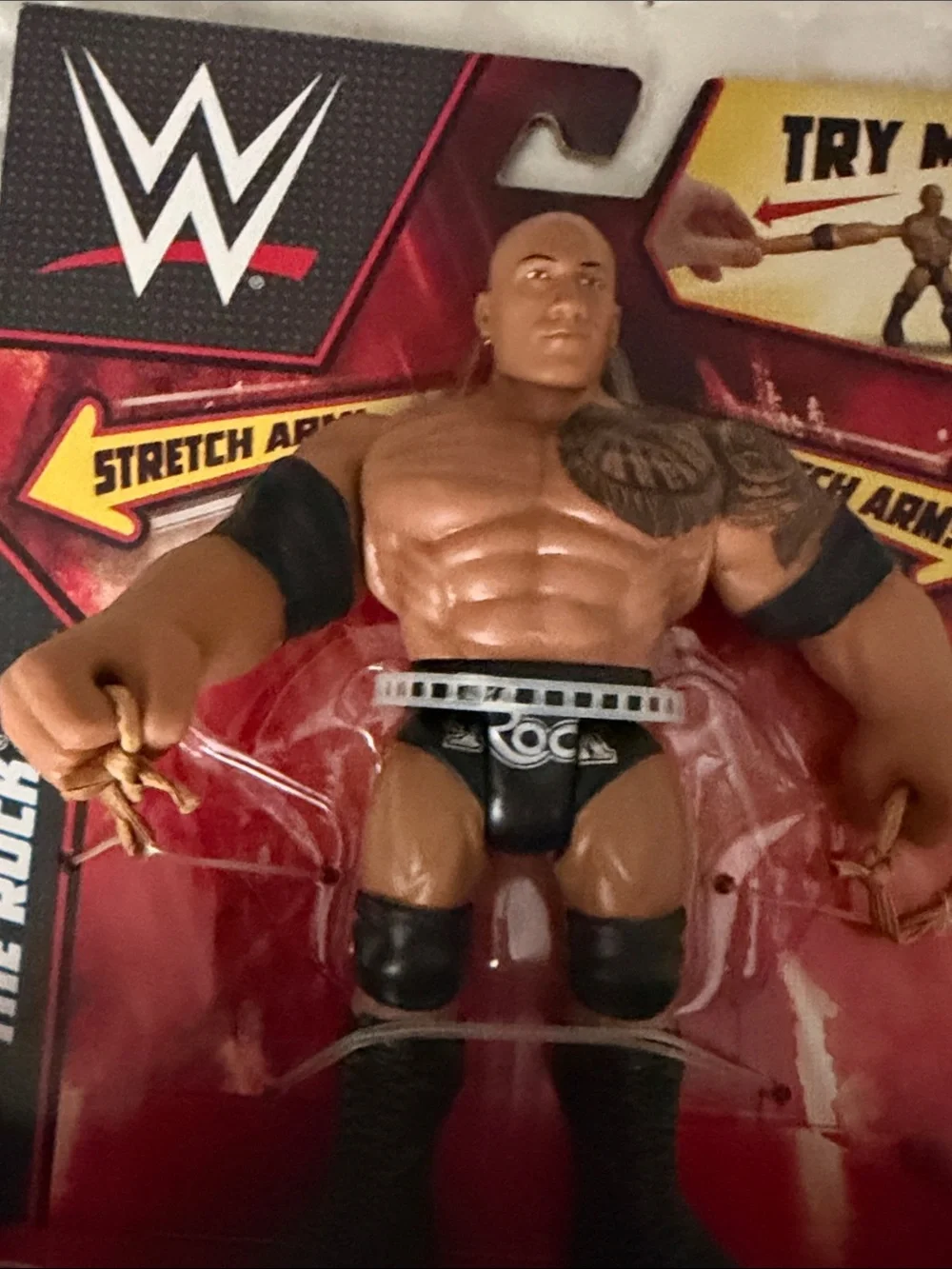 WWE rock bend