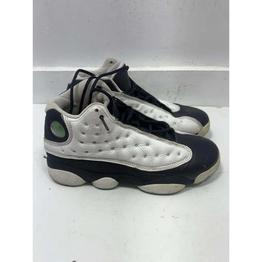 Size 6.5Y Nike Jordan 13‎ Retro GS Obsidian Blue White Leather DJ3003-144