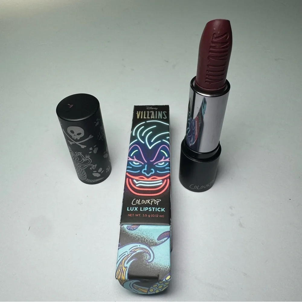 COLOURPOP Disney Villains‎ Misunderstood Luxe Lipstick Set Crème and Matte NEW