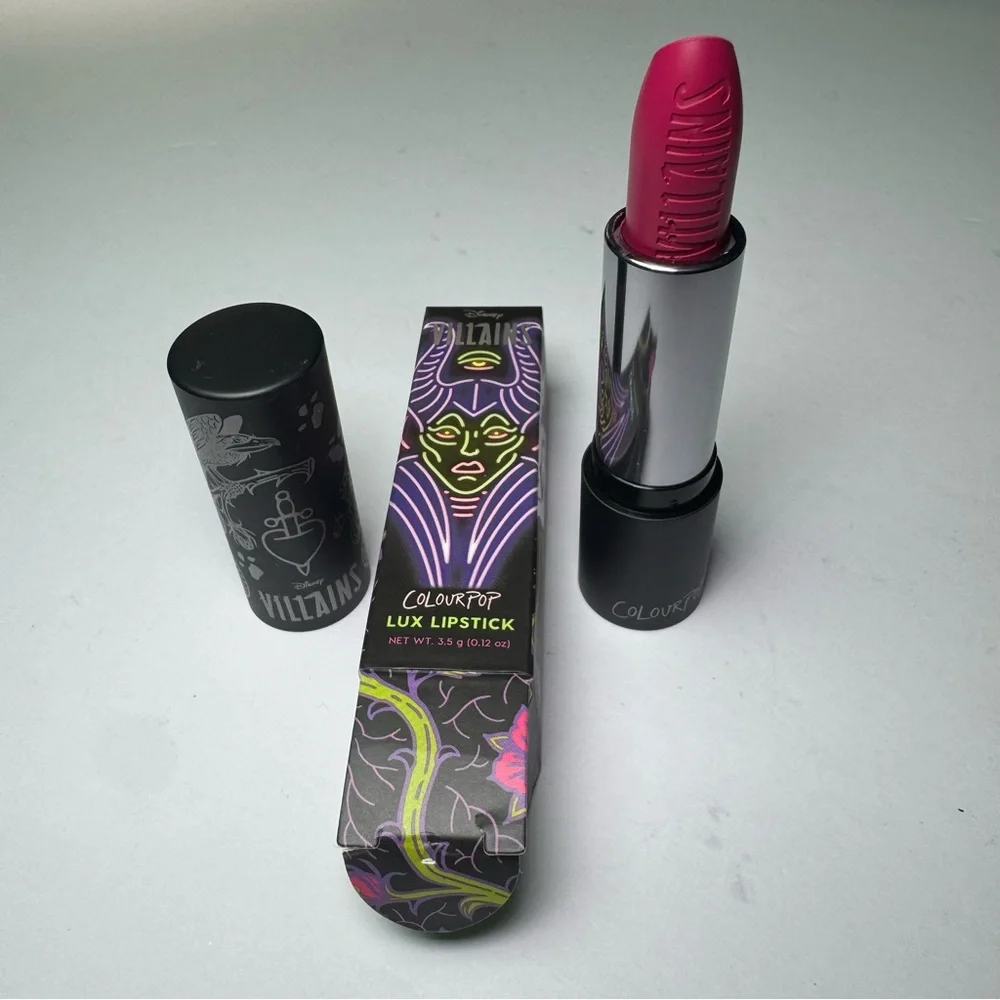COLOURPOP Disney Villains‎ Misunderstood Luxe Lipstick Set Crème and Matte NEW