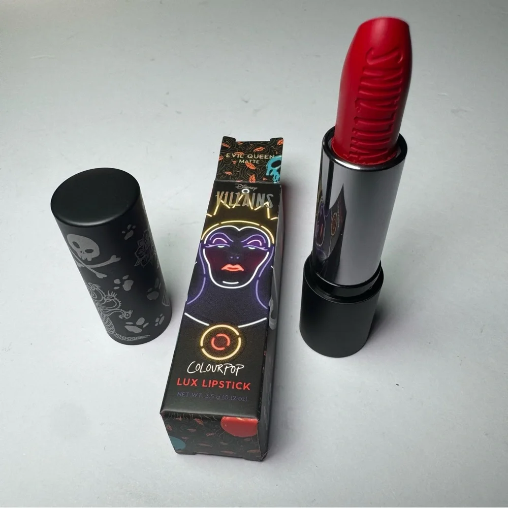 COLOURPOP Disney Villains‎ Misunderstood Luxe Lipstick Set Crème and Matte NEW