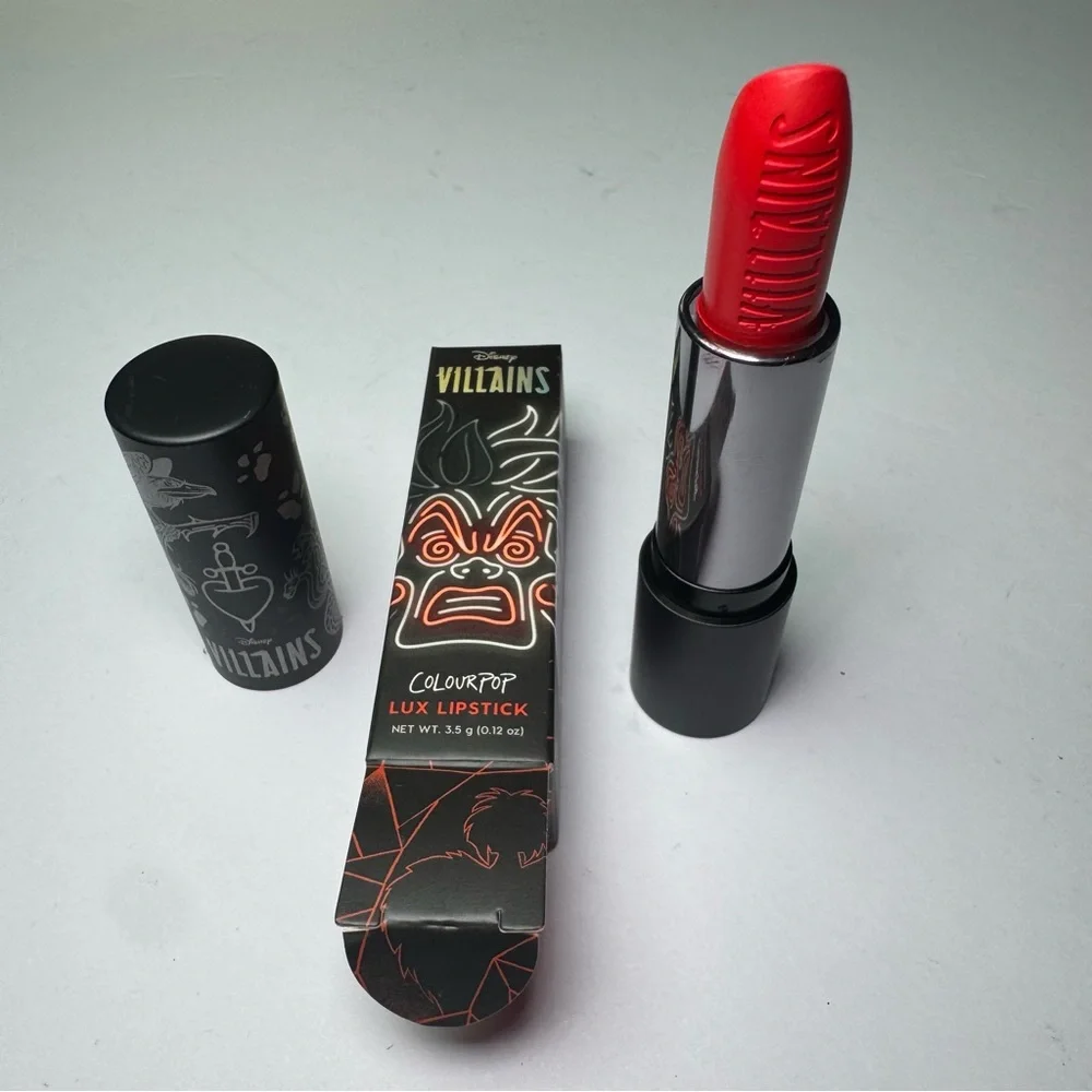COLOURPOP Disney Villains‎ Misunderstood Luxe Lipstick Set Crème and Matte NEW