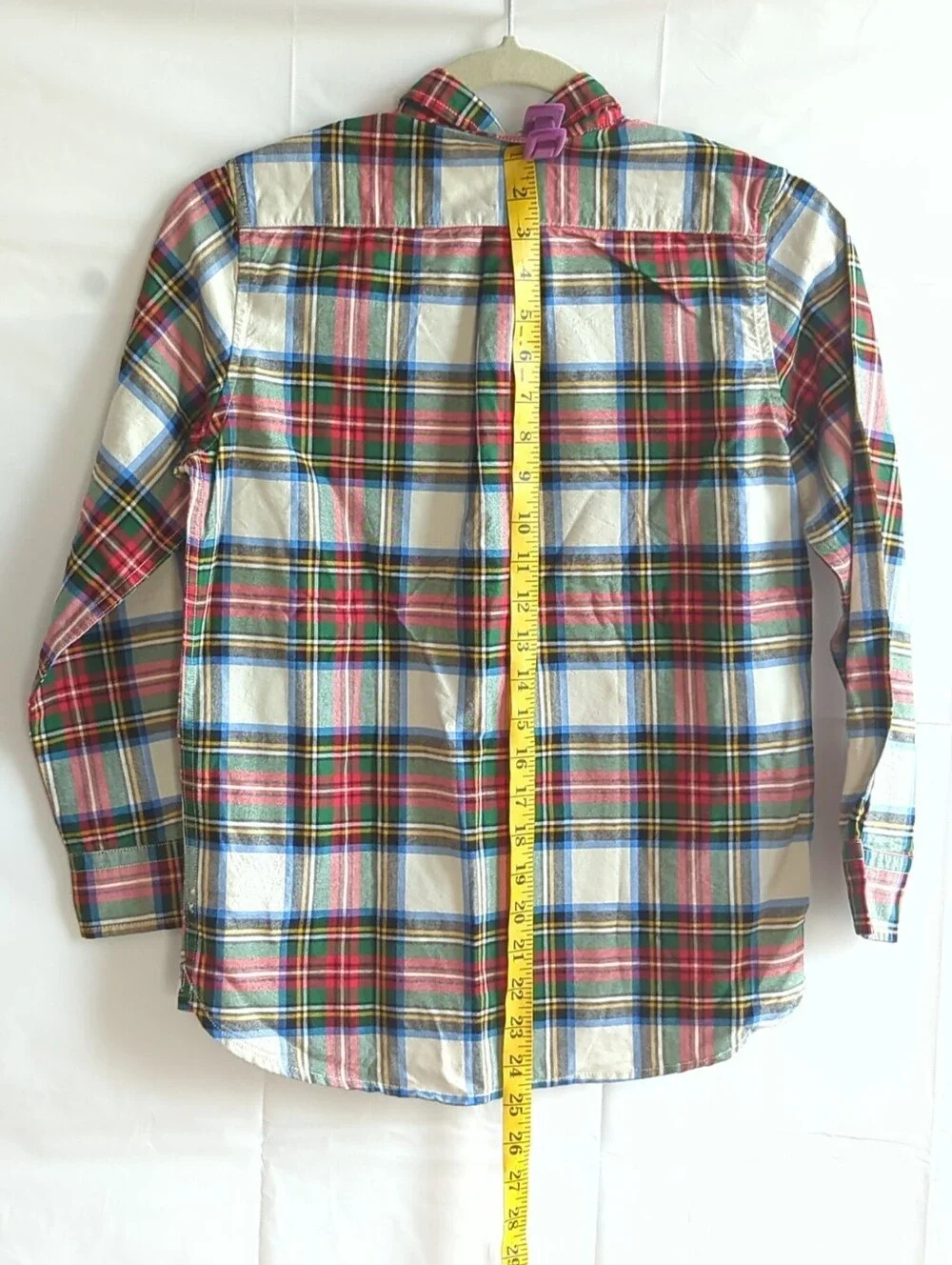 GAP kids plaid