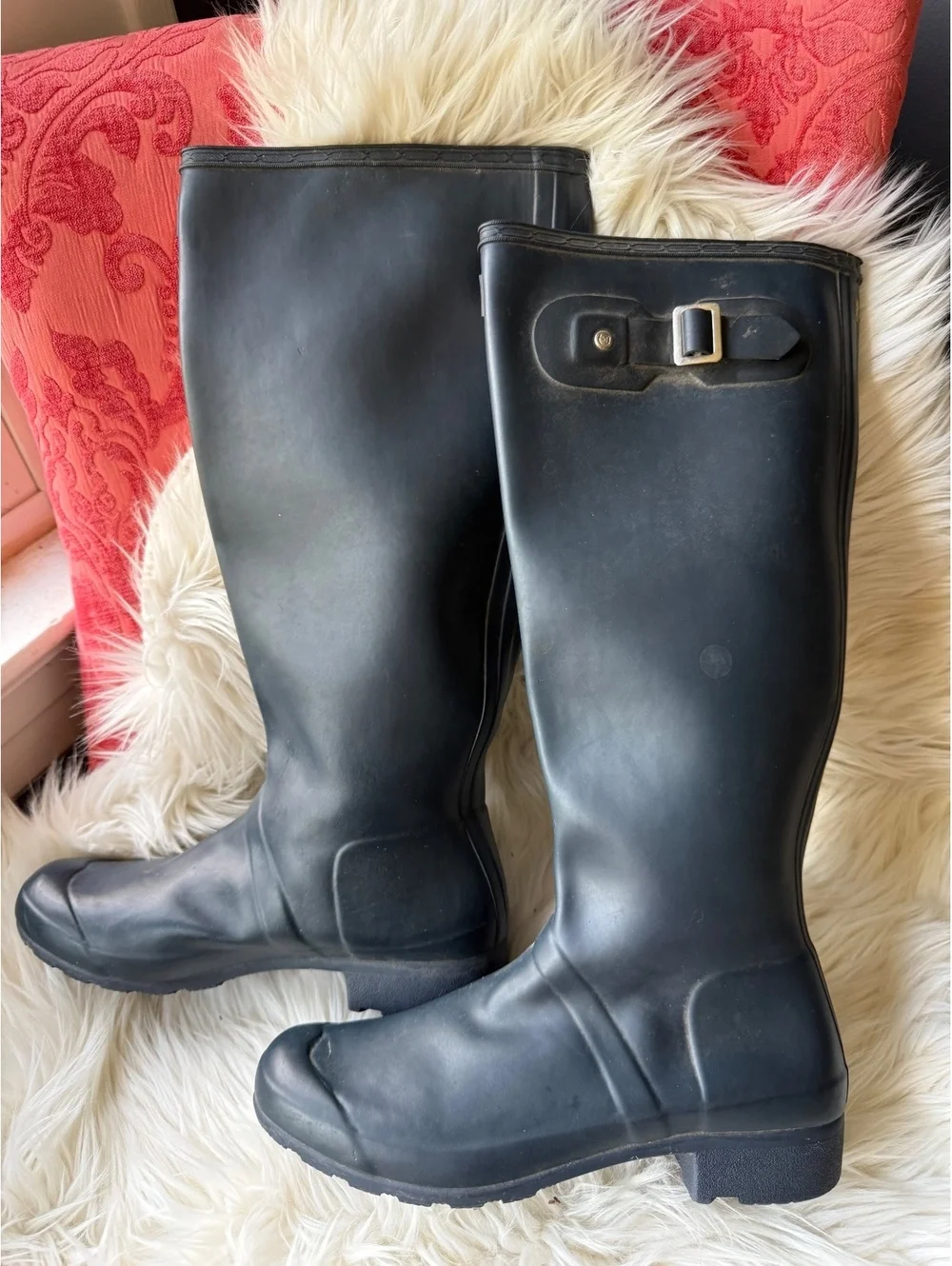 Hunter Classic Black Tall Rain Boots