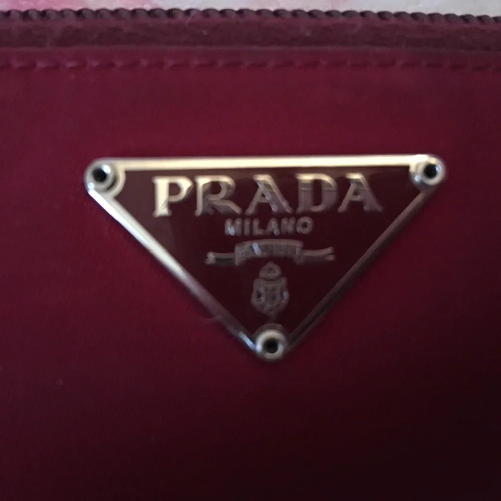Prada authentic zip