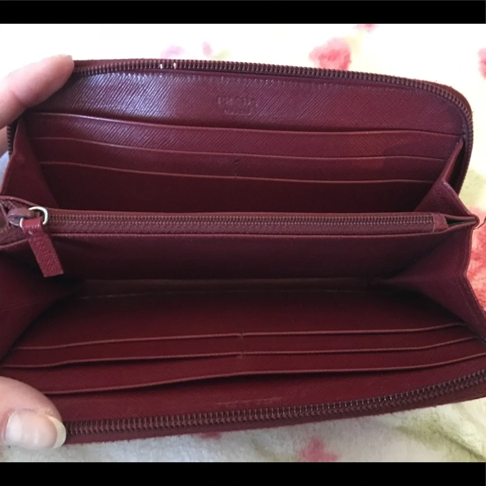 Prada authentic zip