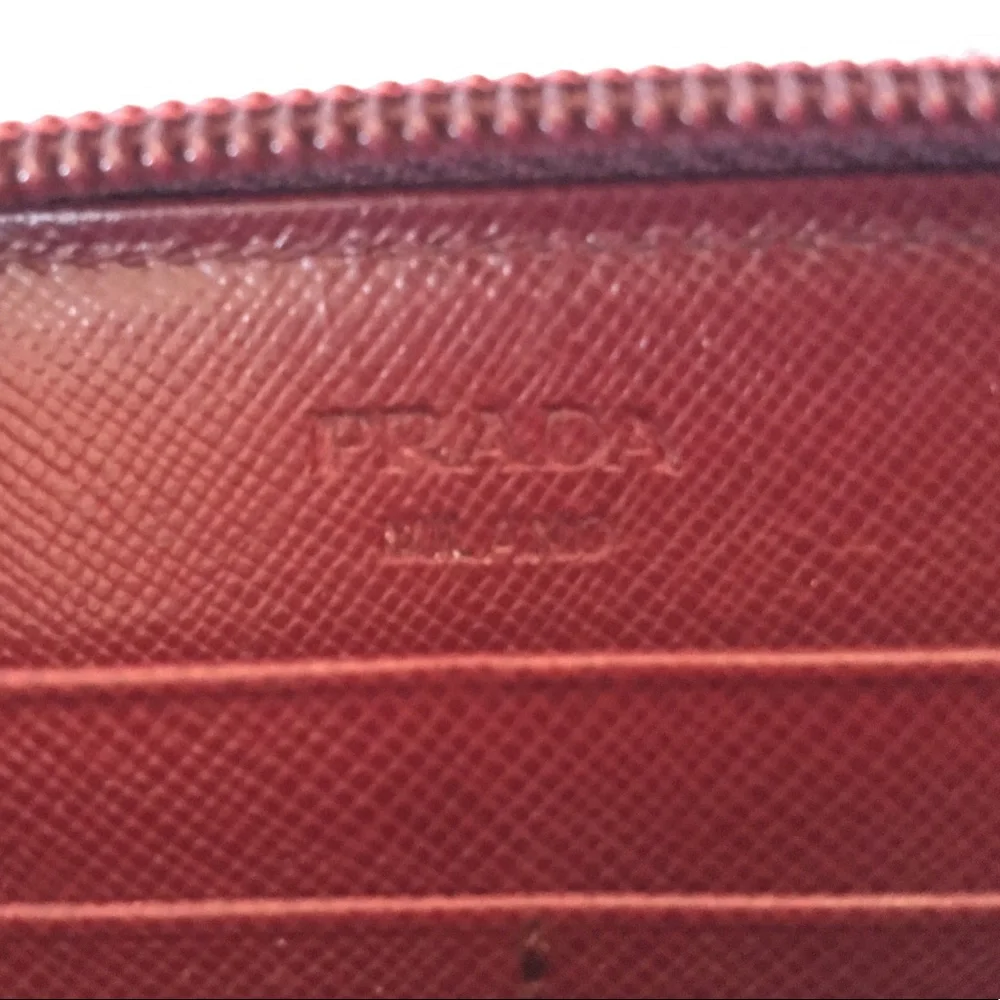 Prada authentic zip