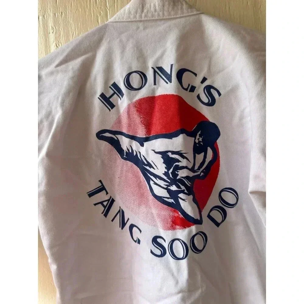 Hong’s Tang Soo Doo Karate boys size medium costume outfit