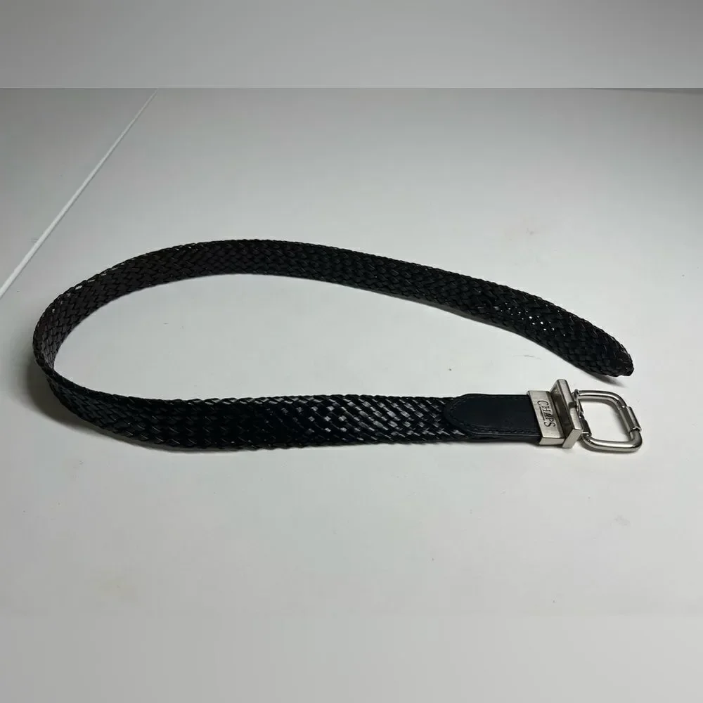 Chaps black reversible belt