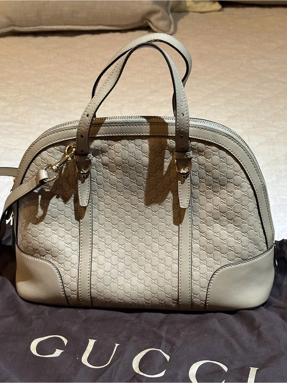 Gucci structured dome