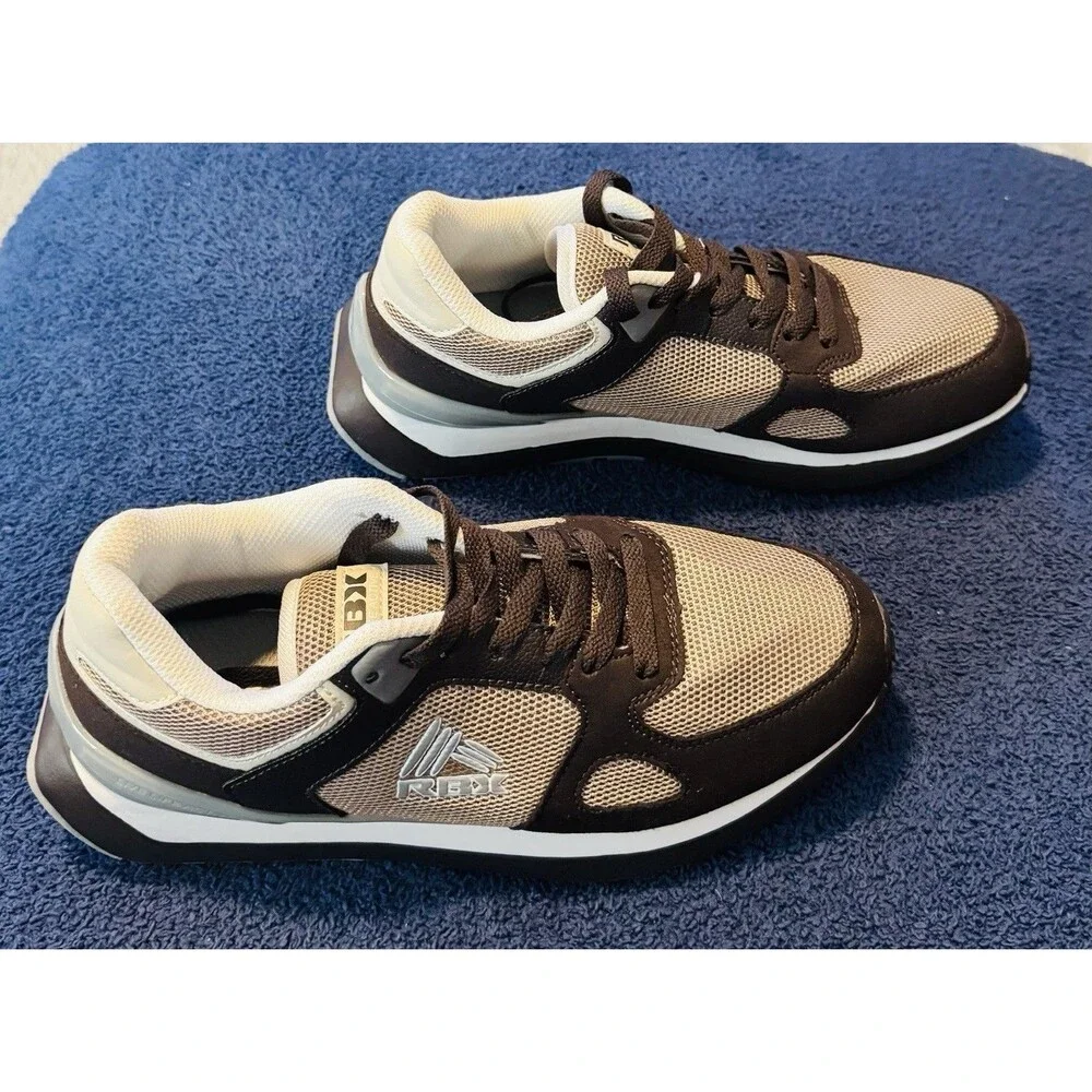 Reebok-RBX-Size 6-NEW-Brown/White/Grey-Athletic/Comfort