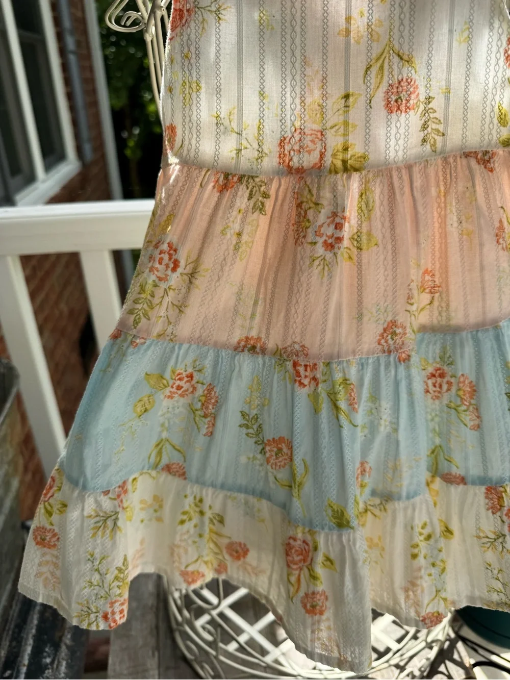 Catherine Malandrino Floral Tiered Ruffle Sundress. Size 2T