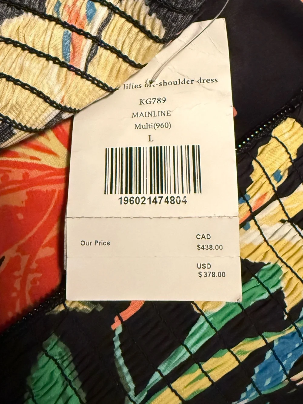 kate spade cotton black know