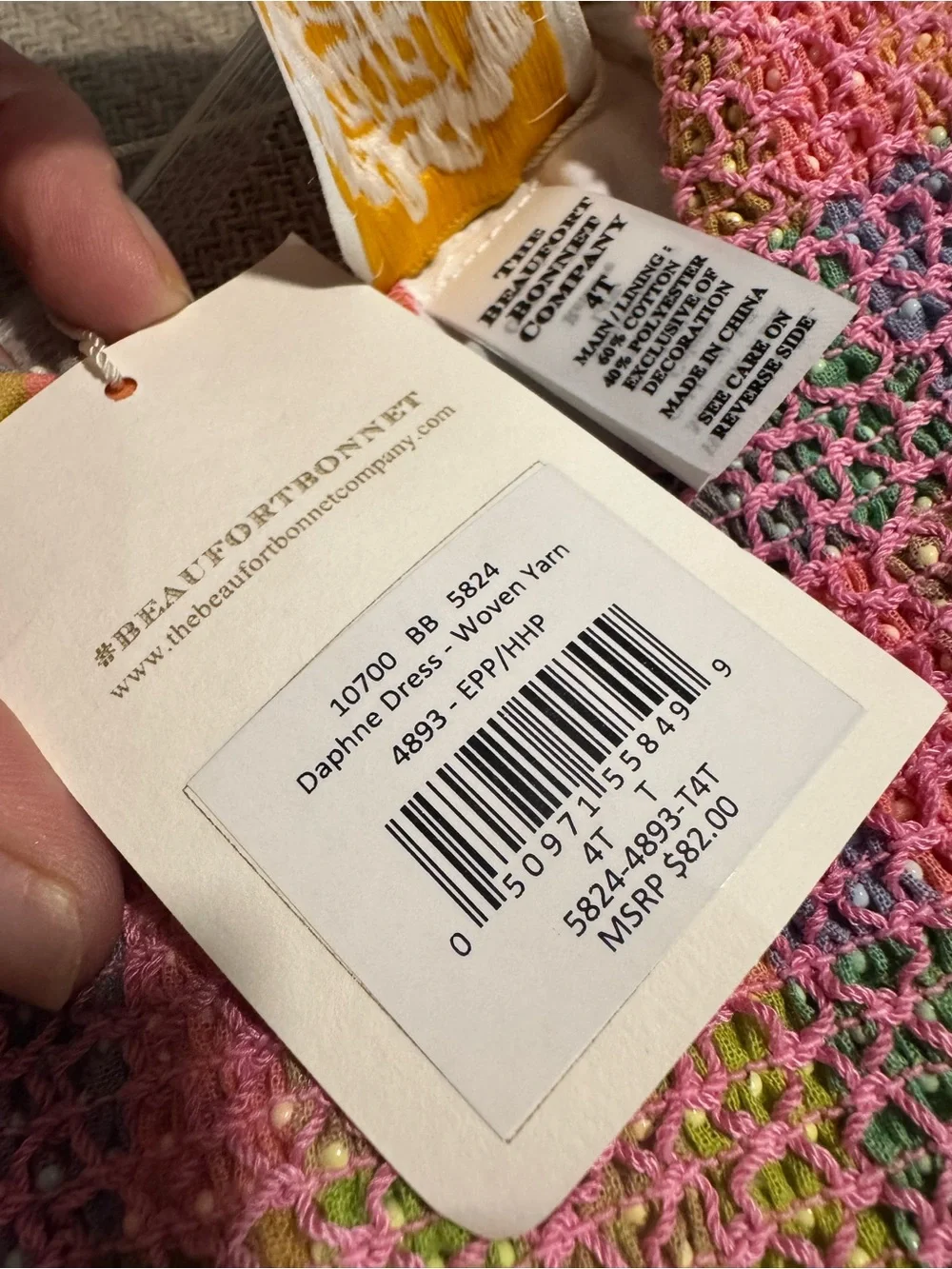 The Beaufort Bonnet Company tbbc new