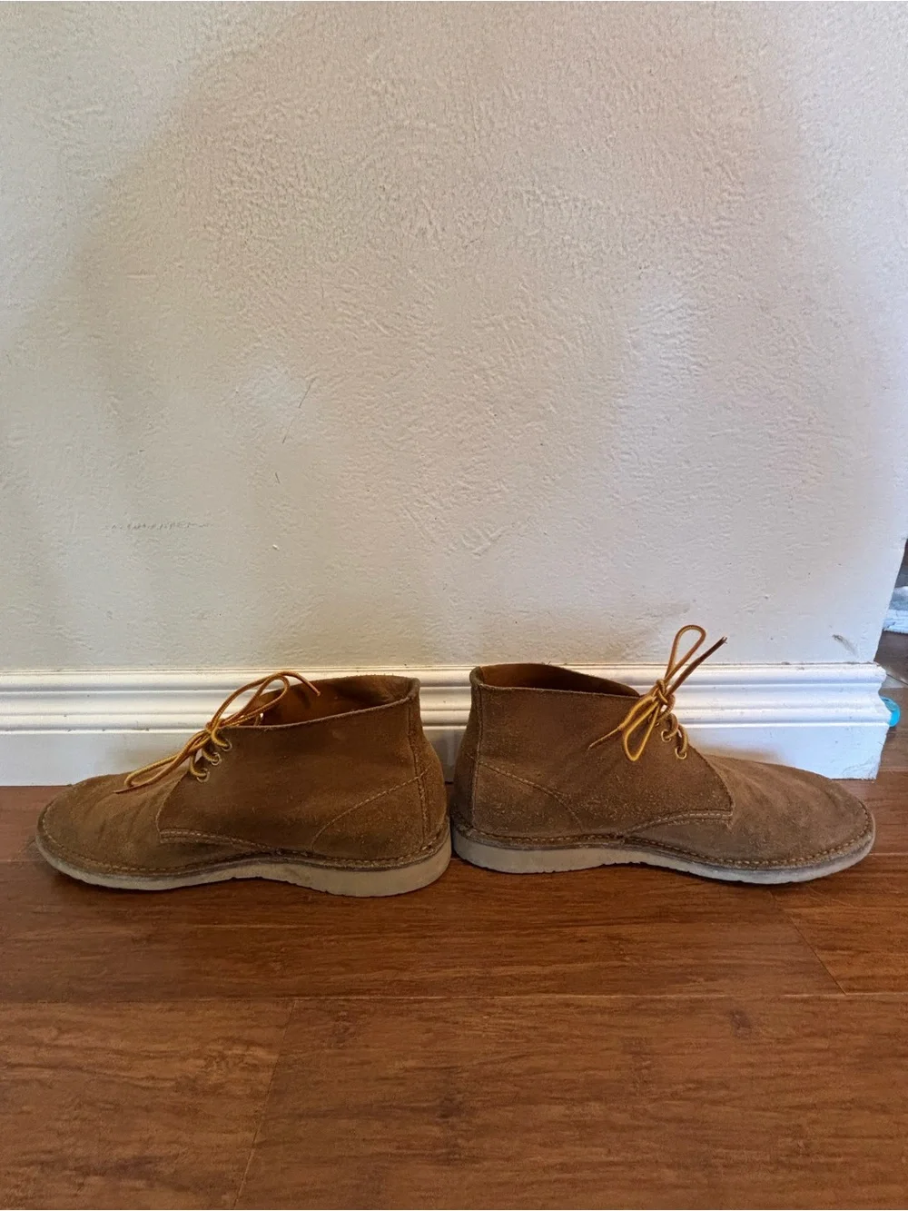 Red Wing Shoes suede upper