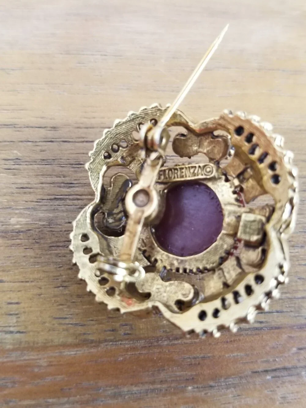 Florenza vintage brooch