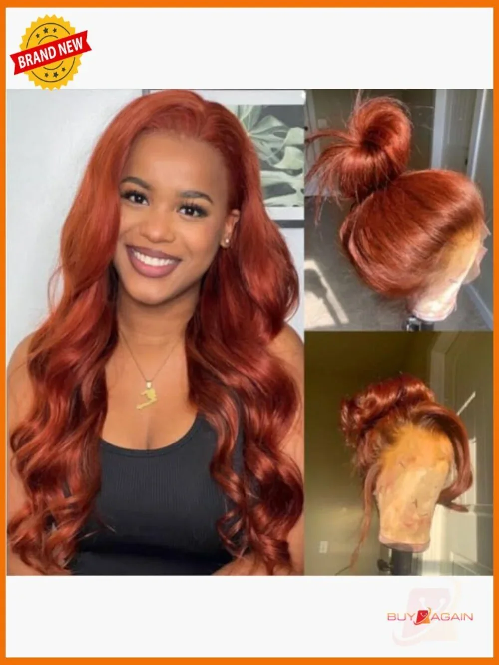 180% Density Body Wave Lace Front Wig Human Hair Pre Plucked Glueless 13x6 HD
