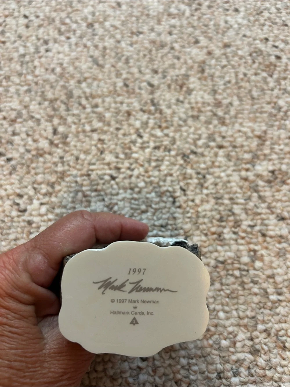Hallmark ornament showing