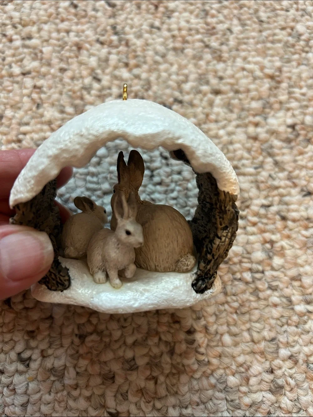 Hallmark ornament showing
