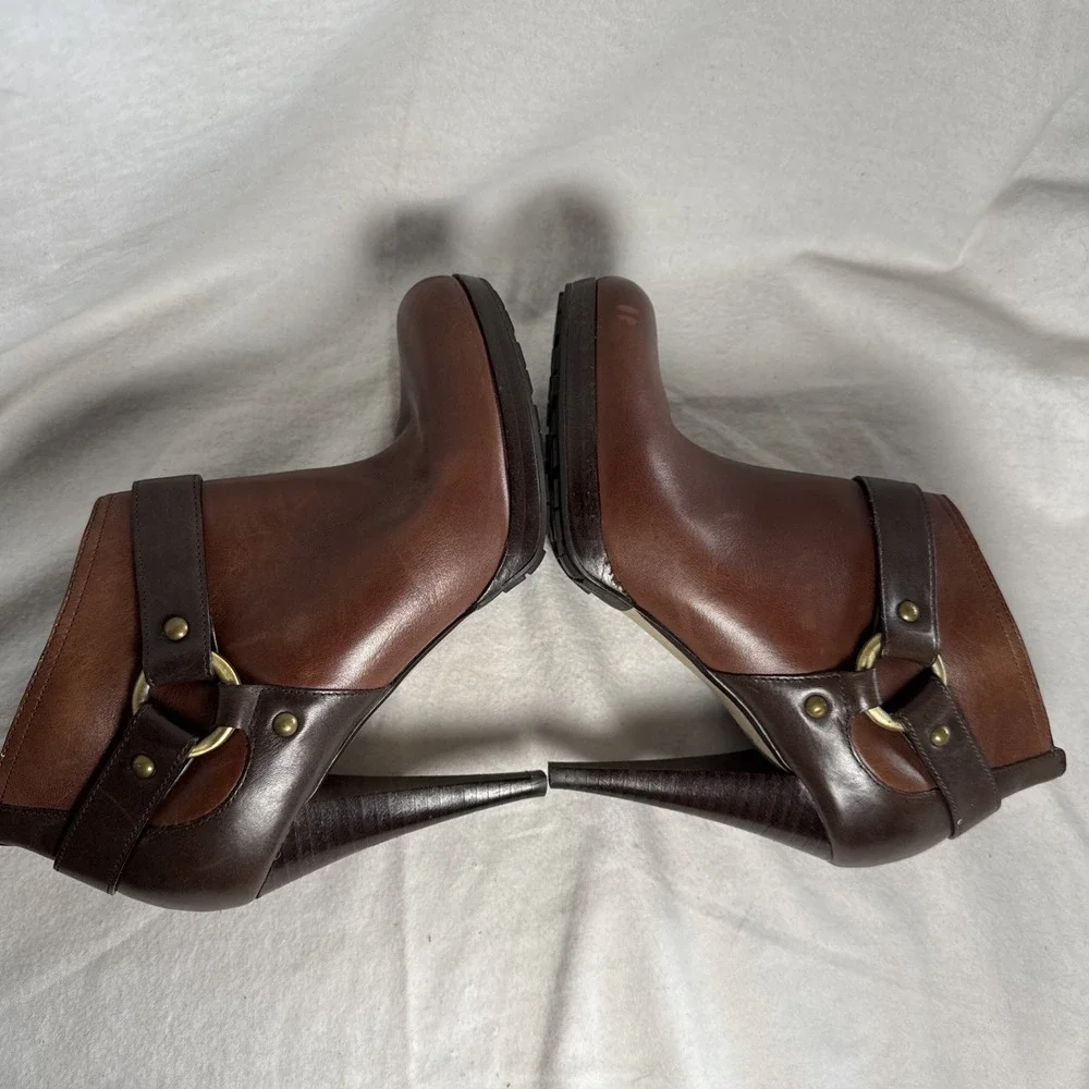 Cole Haan brown footwear statement