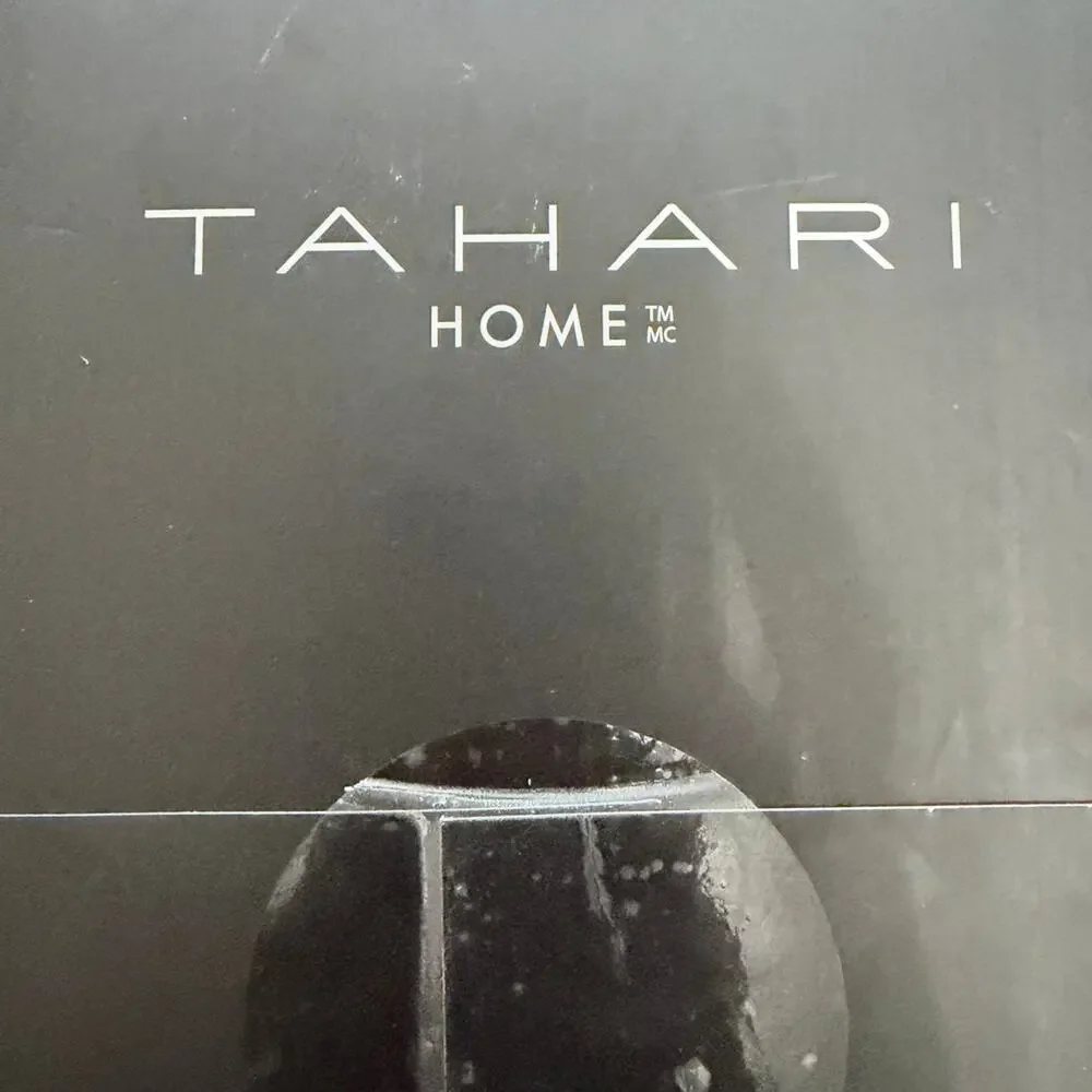 Tahari Home Cutlery Flatware gold color MCM style dining mid-century modern