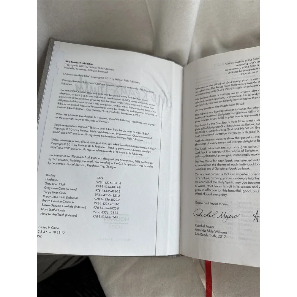 N/A she reads