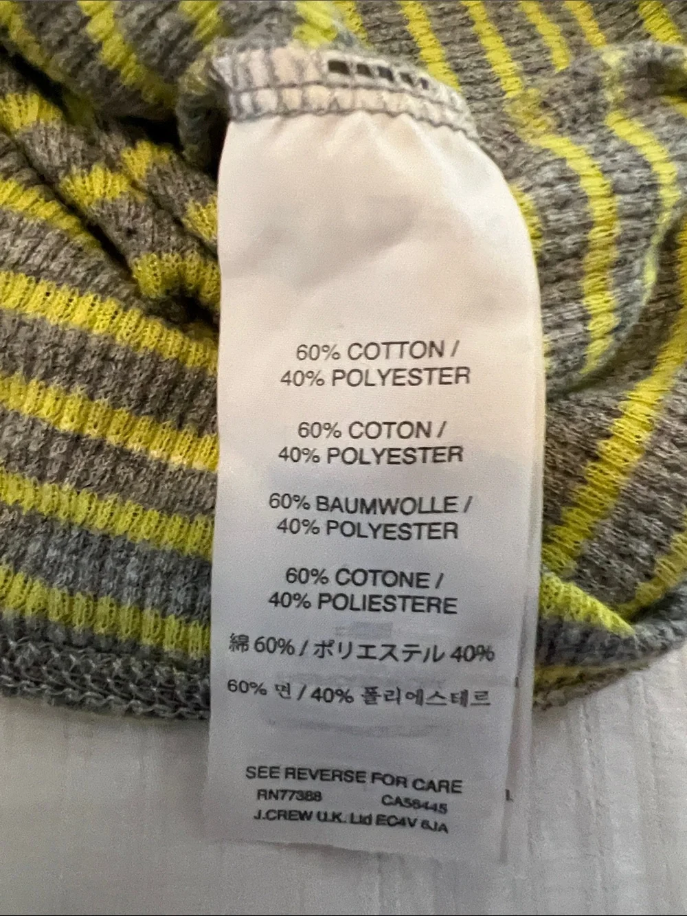 J. Crew lightweight sleeves