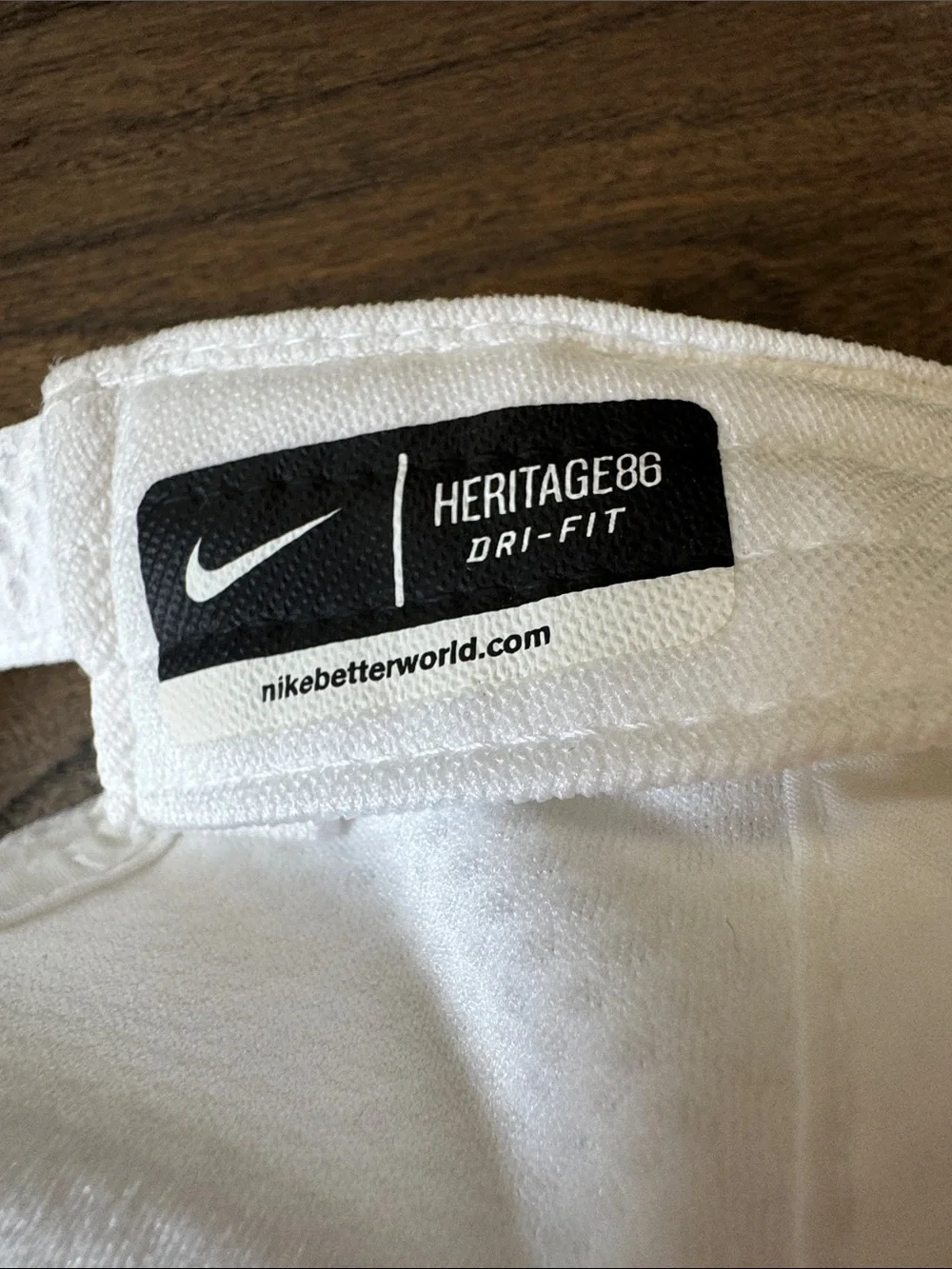 Nike textured white