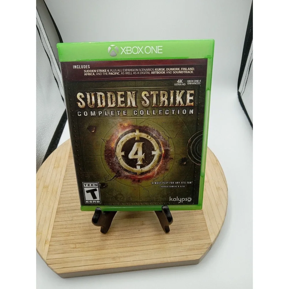 Sudden Strike 4: Complete Collection (Microsoft Xbox One/Series X game) w/ case‎