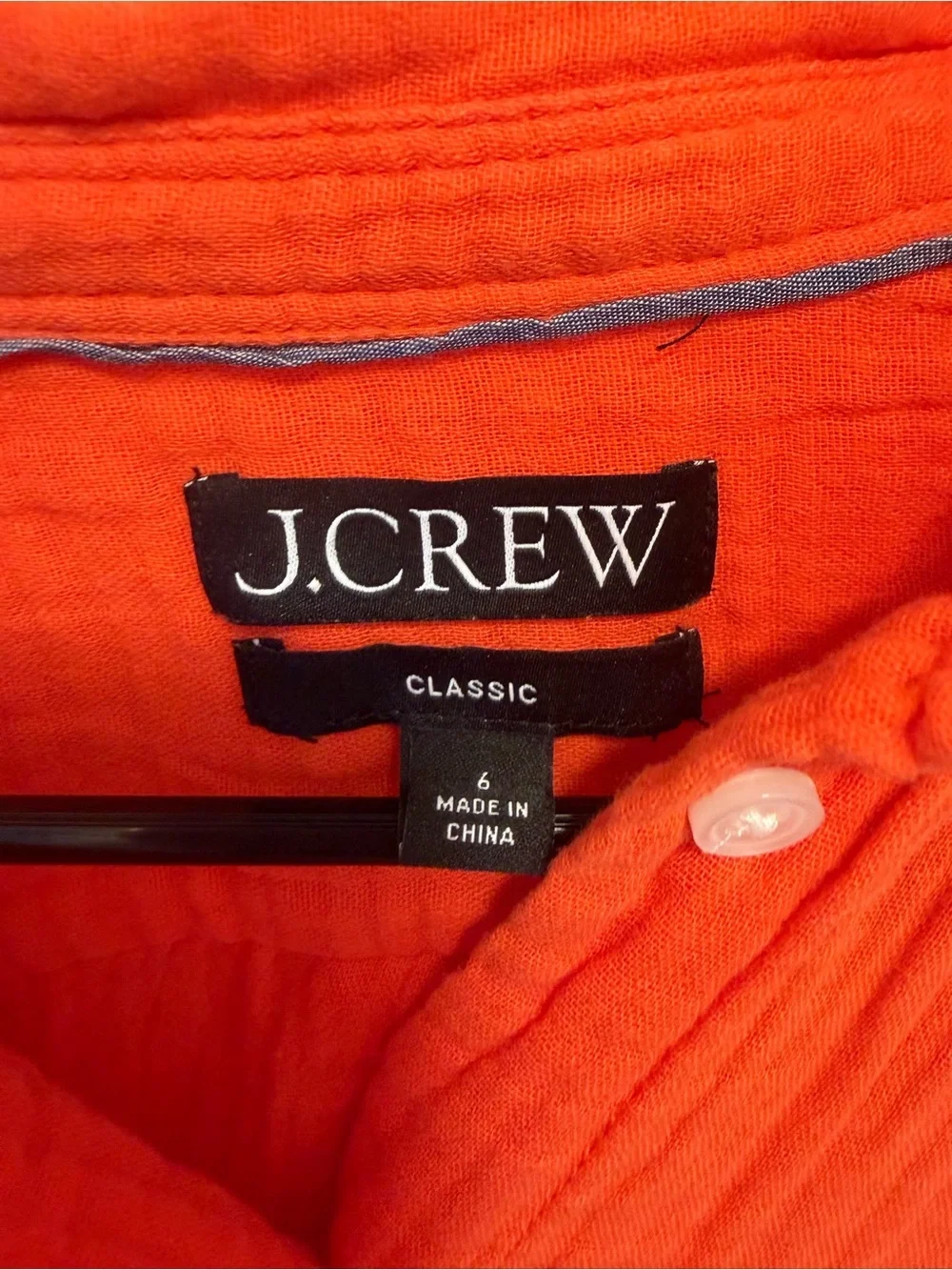 J. Crew crew orange