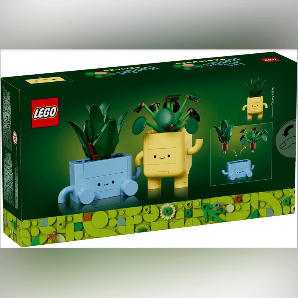 LEGO Botanicals Happy Plants (10349) NEW in Sealed Box