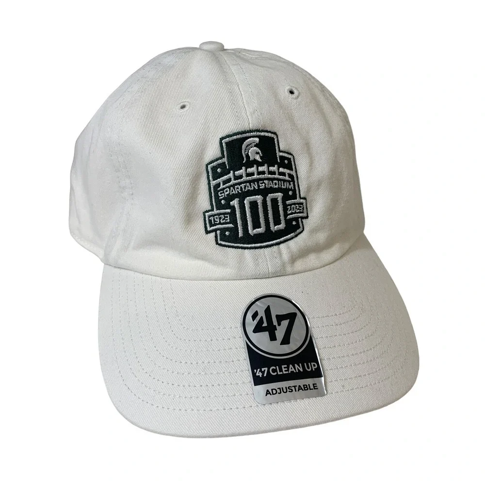 '47 Brand Michigan State Spartans Clean Up Spartan Stadium Adjustable Dad Hat OS