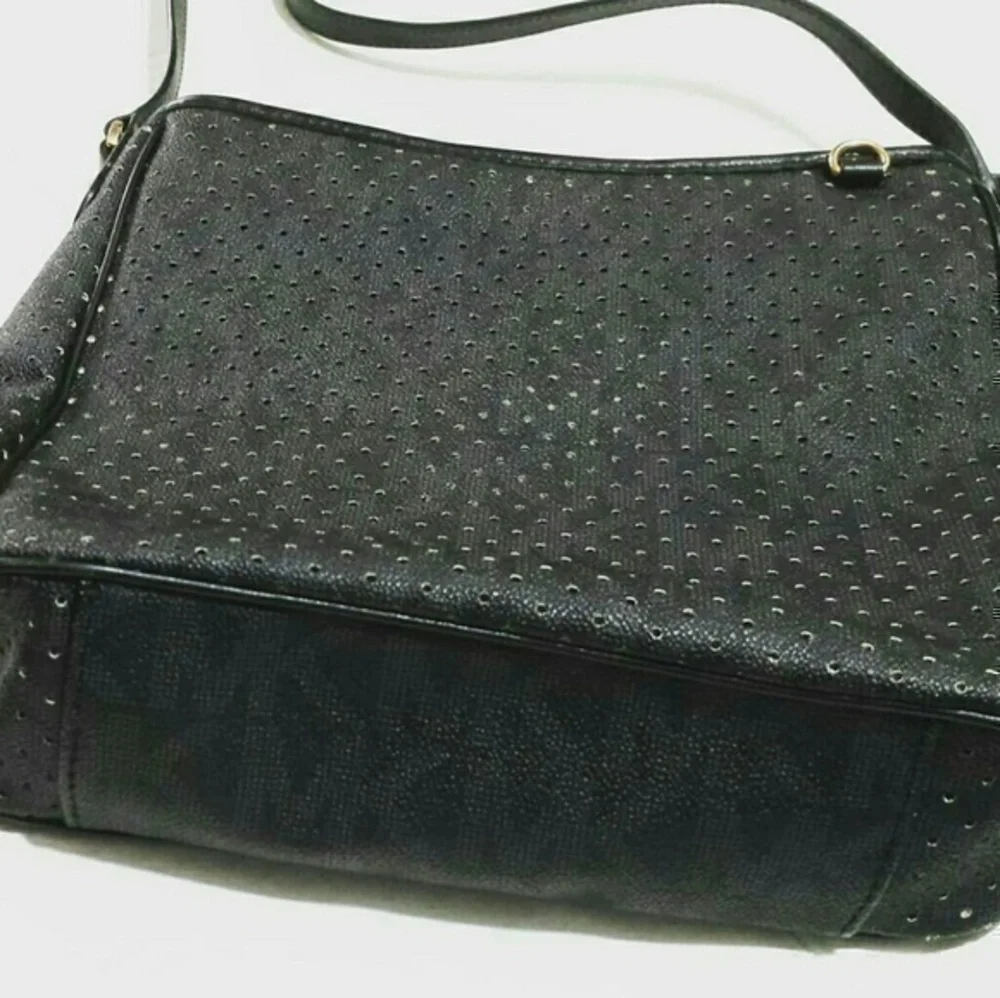Michael Kors Perforated Leather Signature Bag