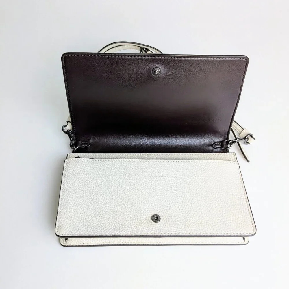 Coach foldover crosbody