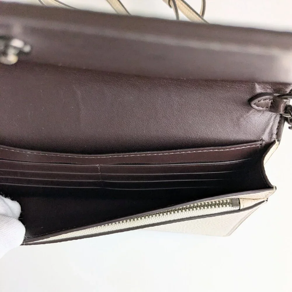 Coach foldover crosbody