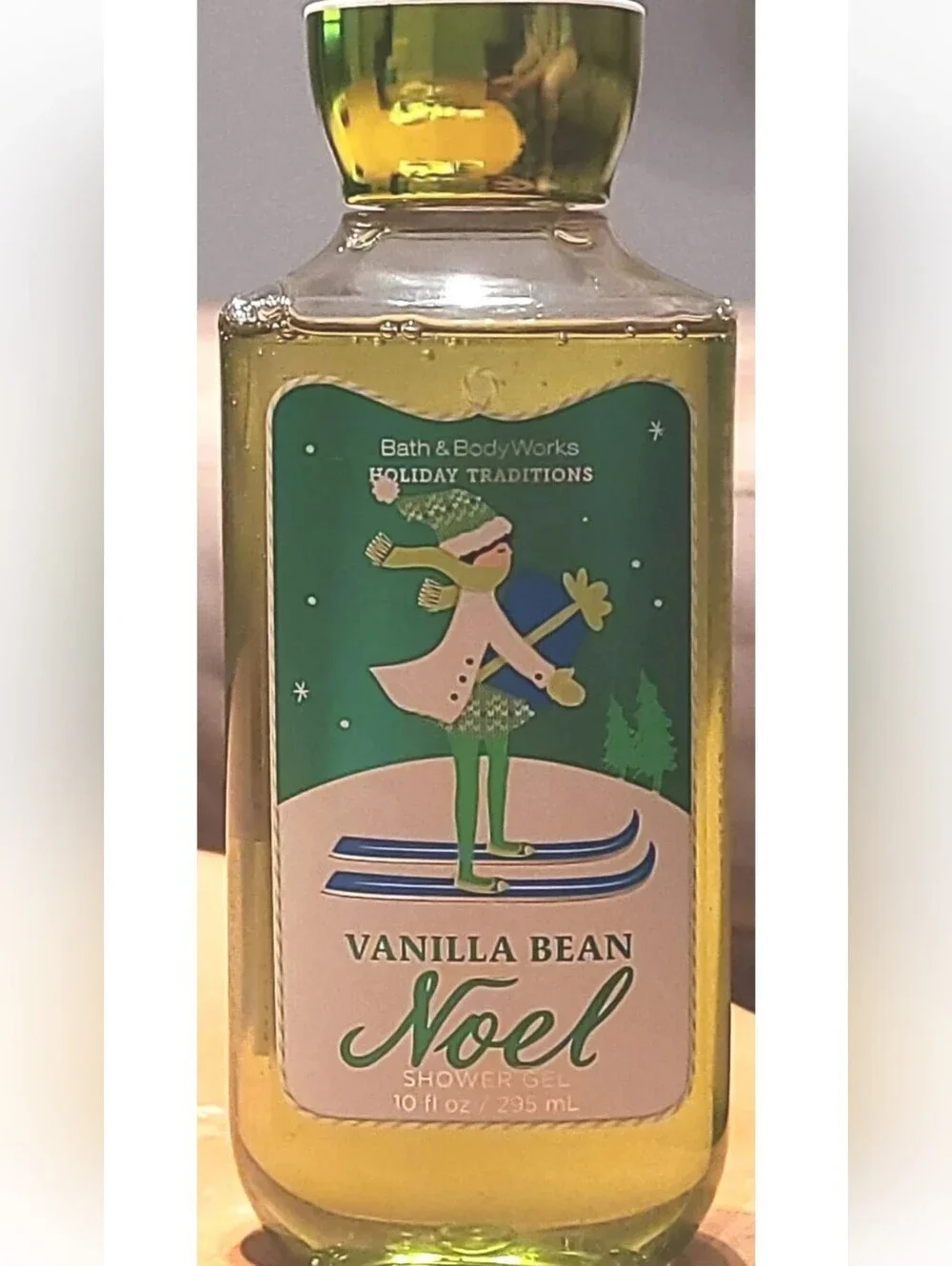 BATH & BODY WORKS Noel Vanilla Bean Bubble Bath Shower Gel